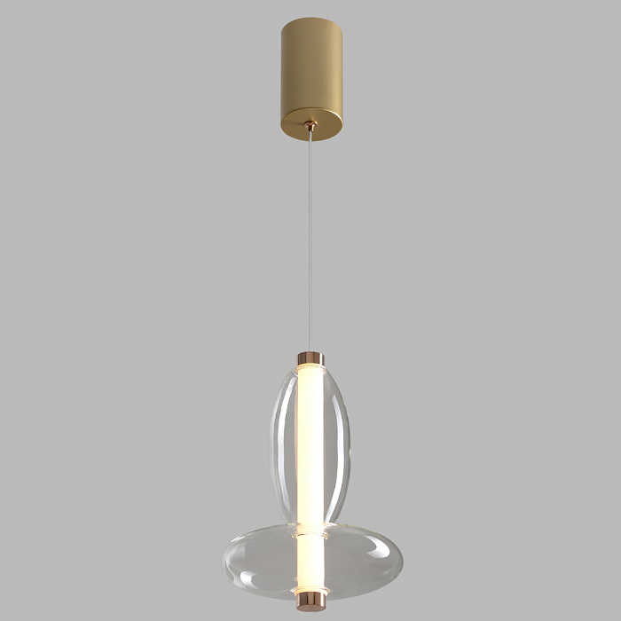 Светильник Crystal Lux QUASAR SP10W LED TRANSPARENT