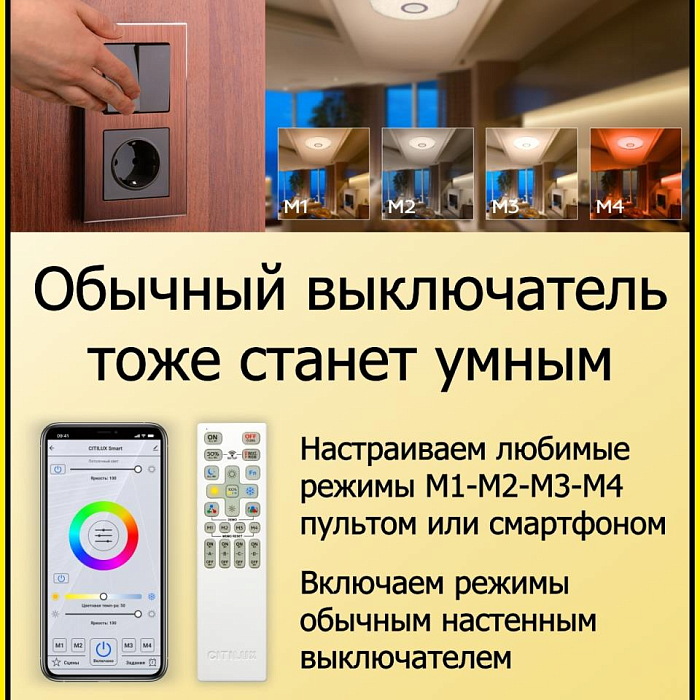 Люстра Citilux CL713A40G